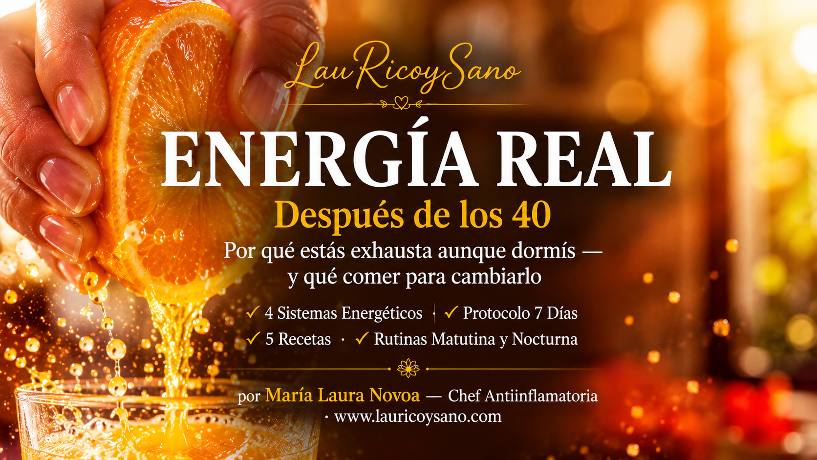Energía Real Después de los 40 — Por Qué Estás Exhausta Aunque Dormís
